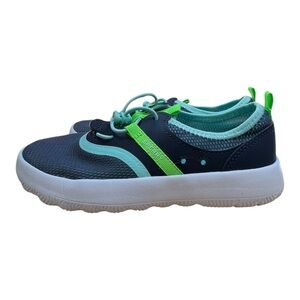 Sperry Kids Unisex Coastal Break Water Sneaker Turq/Navy - Size 1M
